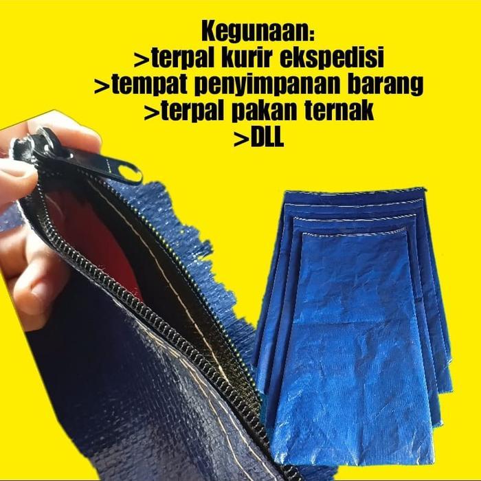 "New" TERPAL KARUNG KURIR RESLETING ANTI AIR KURIR