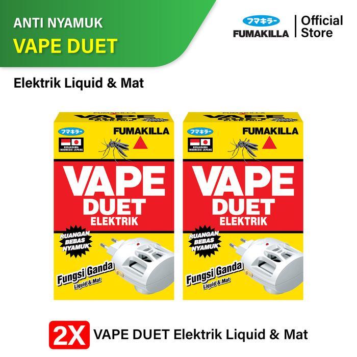 ` Fumakilla Vape Duet Elektrik (Paket Isi 2)