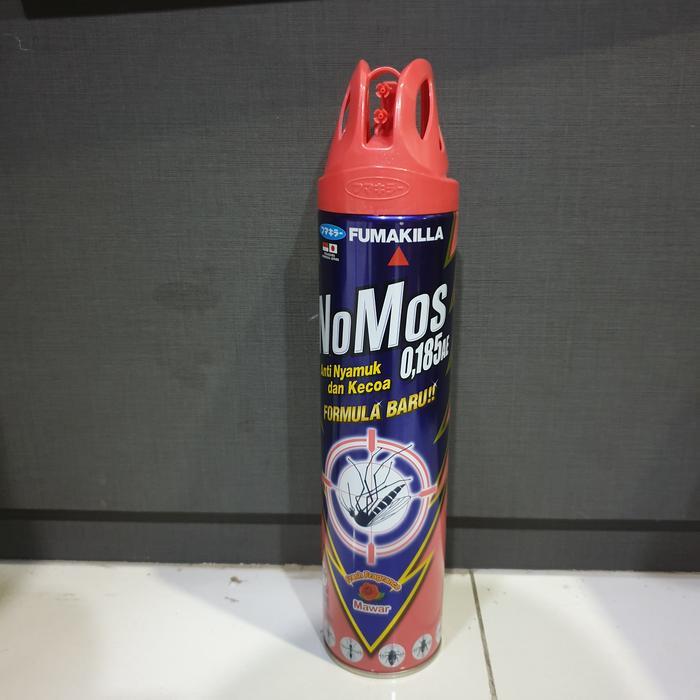 ` Fumakilla Nomos Obat Semprot Anti Nyamuk & Kecoa Wangi Mawar 600 Ml