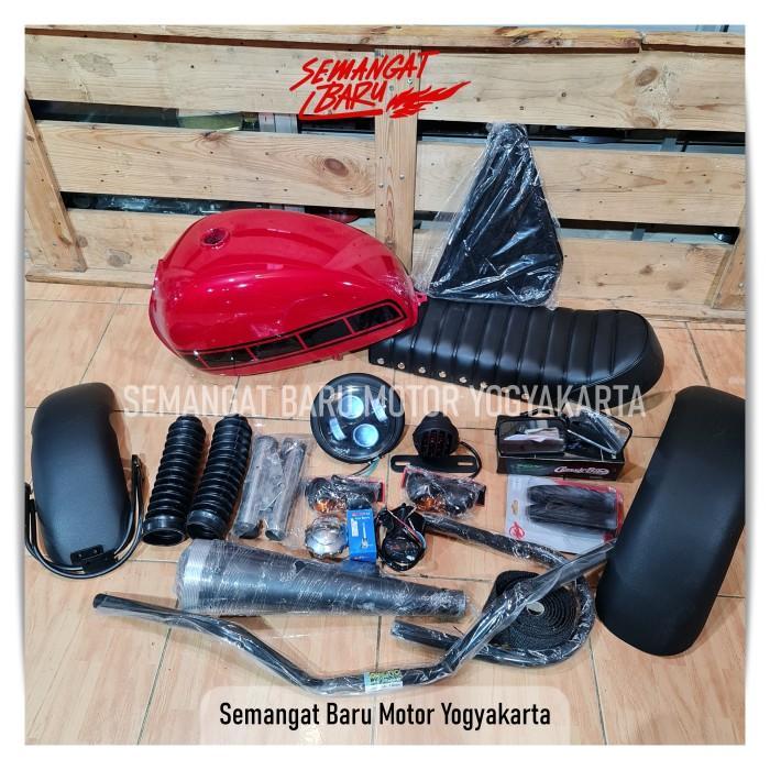 PAKET JAPSTYLE MEGAPRO THUNDER SCORPIO TANGKI GARIS