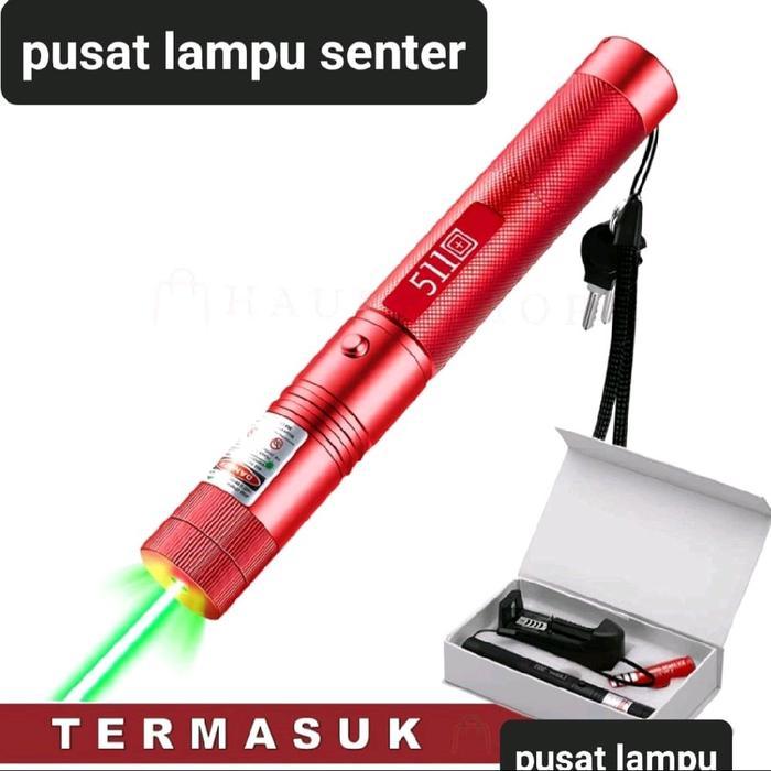 Premium Gren Laser Pointer Tactical 511 Jarak Jauh 13Km Original