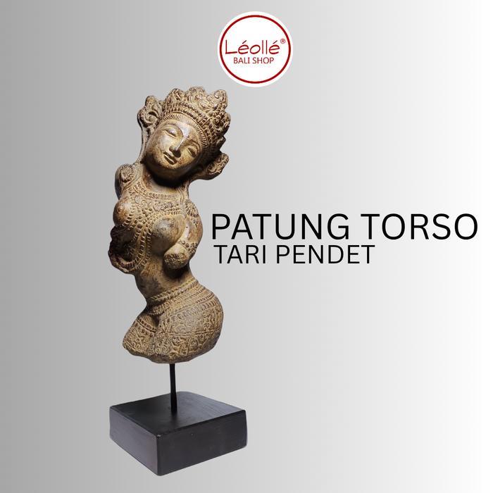 Leolle Bali Patung Penari Bali Tari Pendet Finishing Antik Dekorasi Meja Etnik Budaya Nusantara