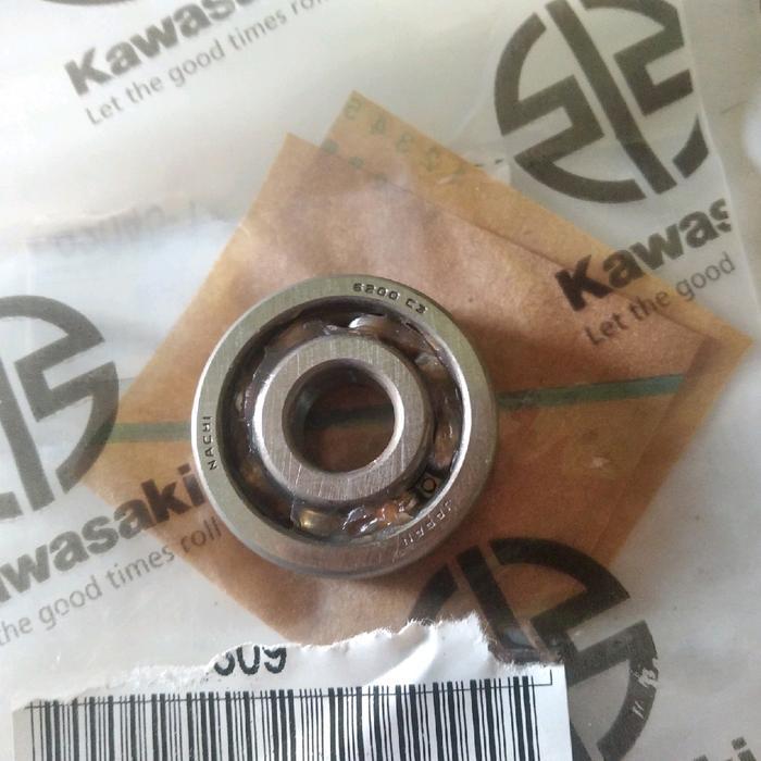 BEARING LAHER LAKER 6200 KIRI TROMOL VELG RODA DEPAN KAWASAKI KAZE R VR 125 BLITZ R JOY EDGE ZONE