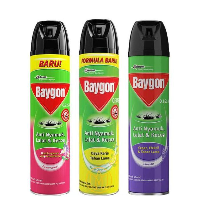 ` BAYGON AEROSOL ANTI NYAMUK & KECOA ALL VARIAN