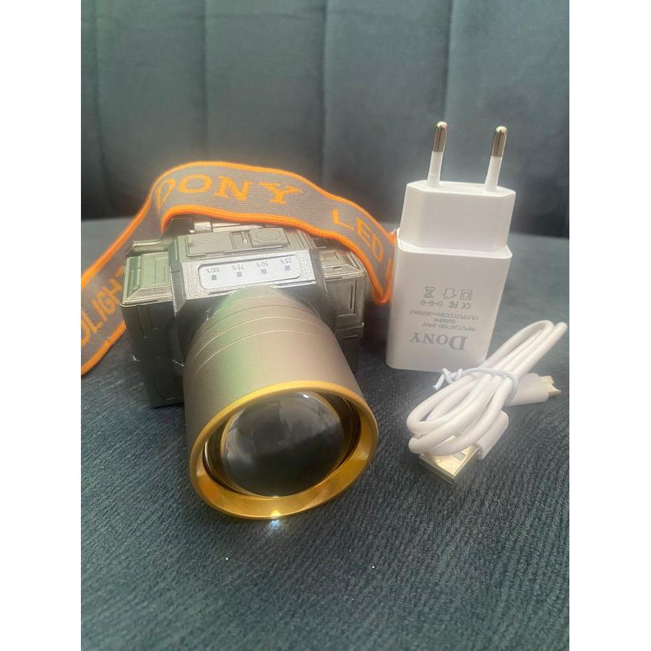Senter Dony Original KL 172, senter ZOOM terbaik