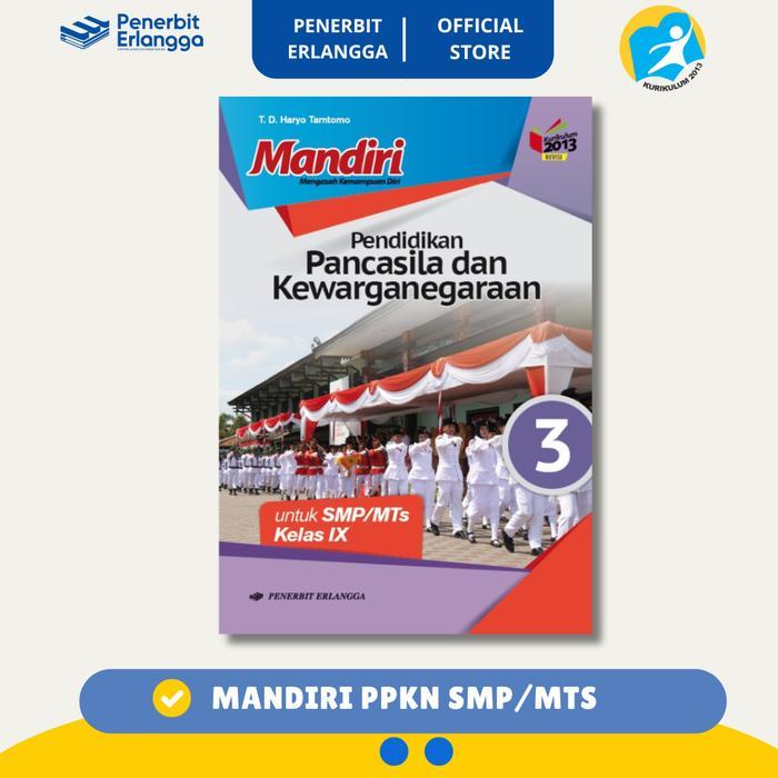 MANDIRI PEND. PANCASILA & KEWARGANEGARAAN SMP KLS.9/K13N