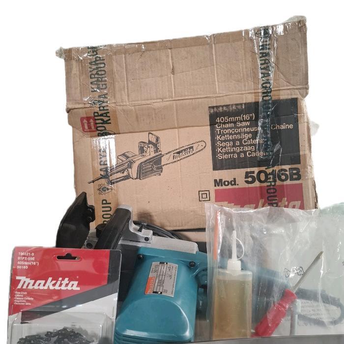 MESIN GERGAJI ELEKTRIK / CHAINSAW MAKITA 5016B ASLI JEPANG