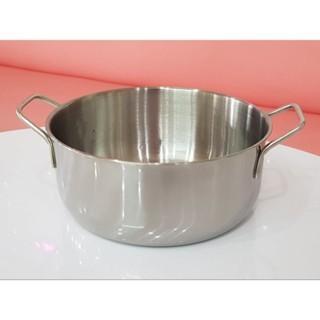 PANCI SUKIYAKI STAINLESS STEEL 18CM PANCI KOREA STAINLESS PANCI MIE PANCI MASAK PANCI SAYUR PANCI