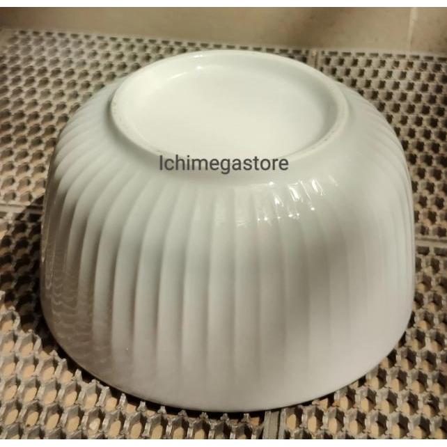 ICHIMEGASTORE Mangkok Keramik Putih Mangkuk Ceramic Bowl Ramekin Bowl Aesthetic