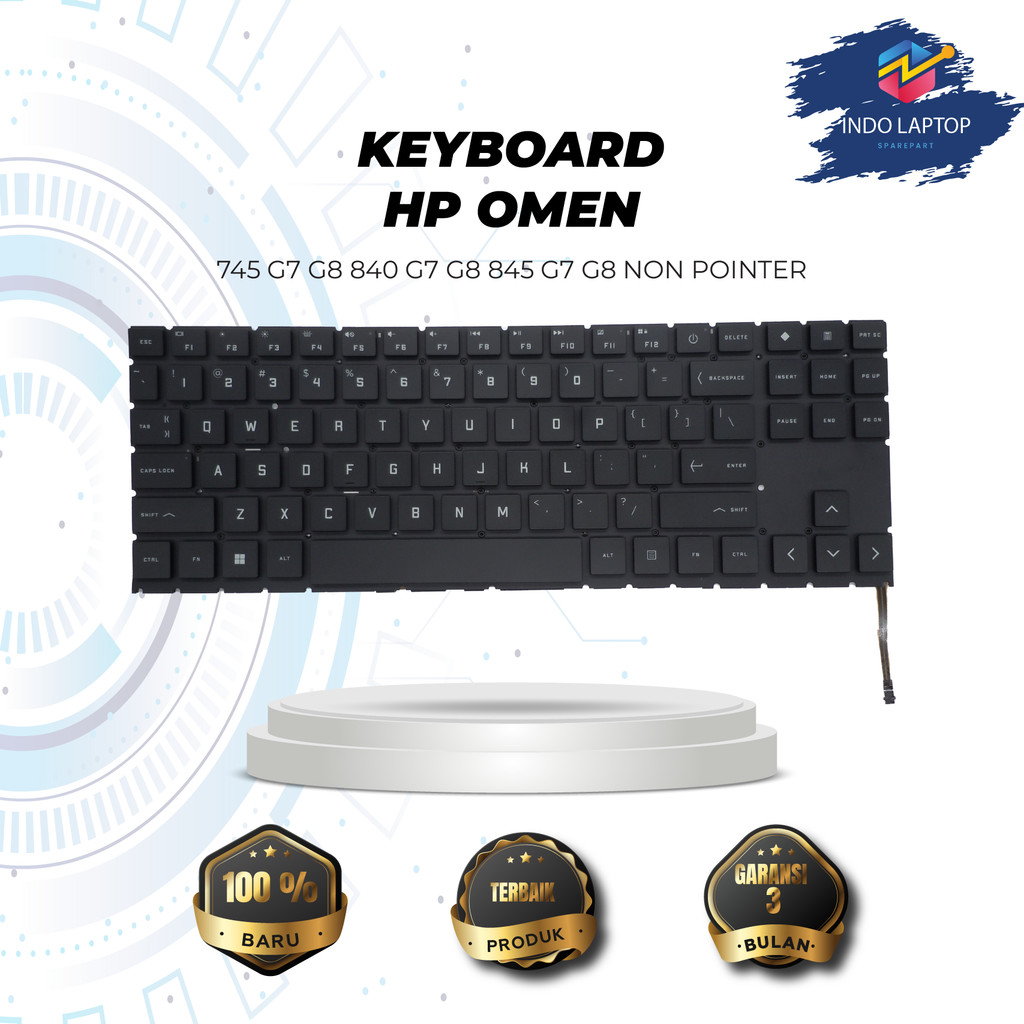 Keyboard HP Omen 15ek Backlite