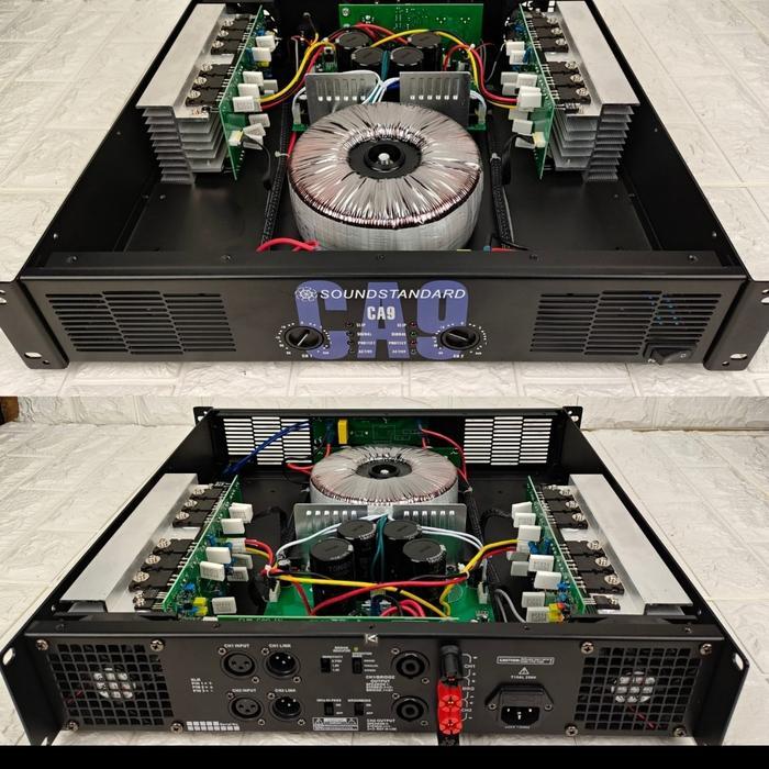 POWER AMPLIFIER SOUNDSTANDARD CA9/ CA 9 BODY PANJANG