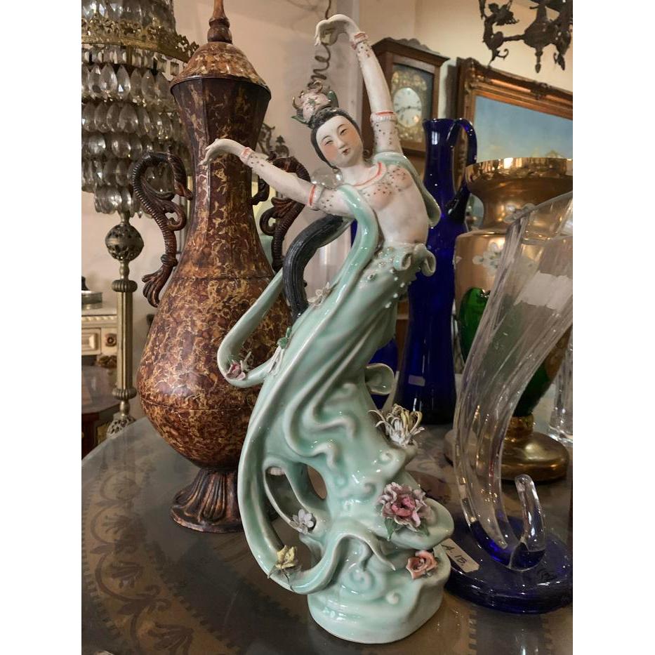 Patung keramik dewi china 40cm