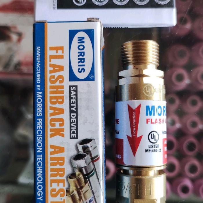 Morris H188-LGB-ULB Flashback Arrestor ACETYLENE For TORCH / MORRIS H188 LGB ULB