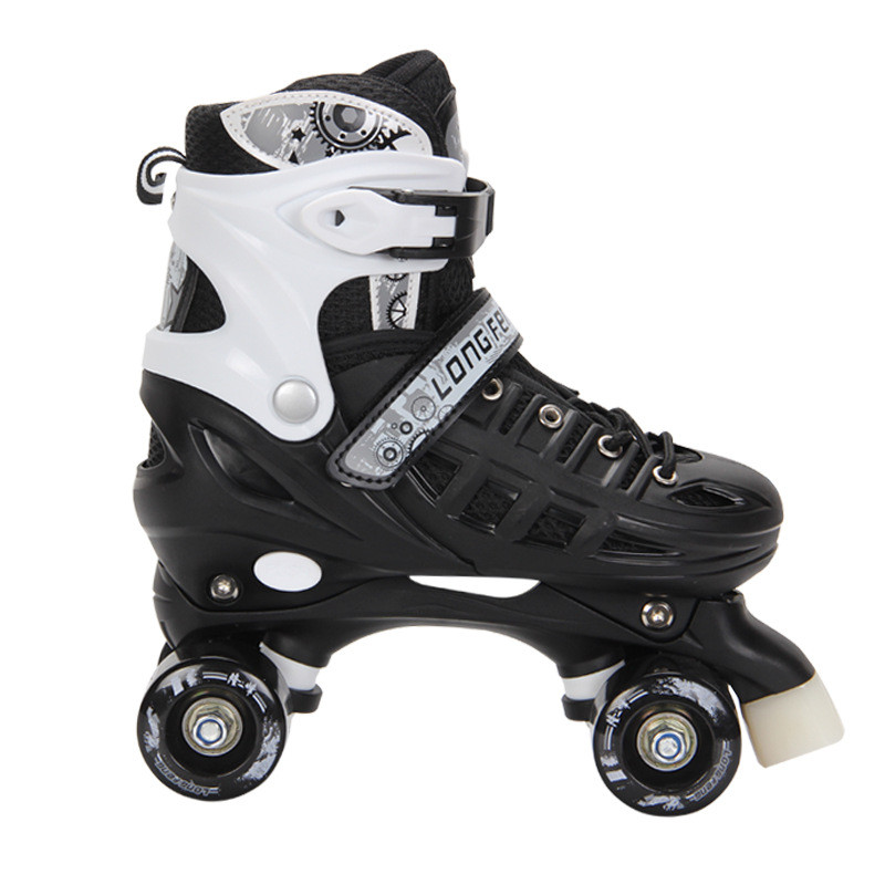 Skates Adult double row roller skates Children's four wheel skates Men's and women's roller skates