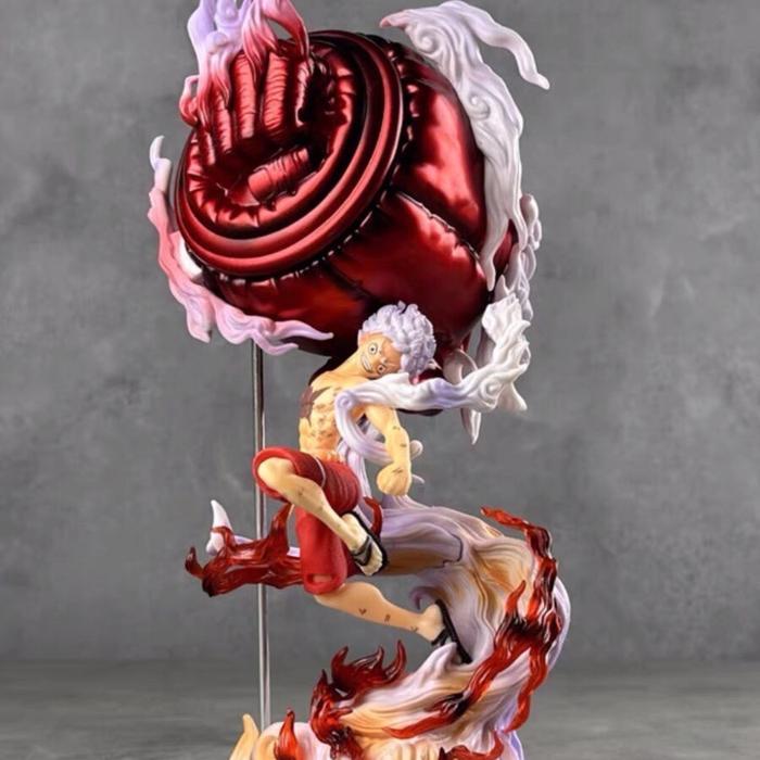 Luffy Gear 3 and Gear 5 figure