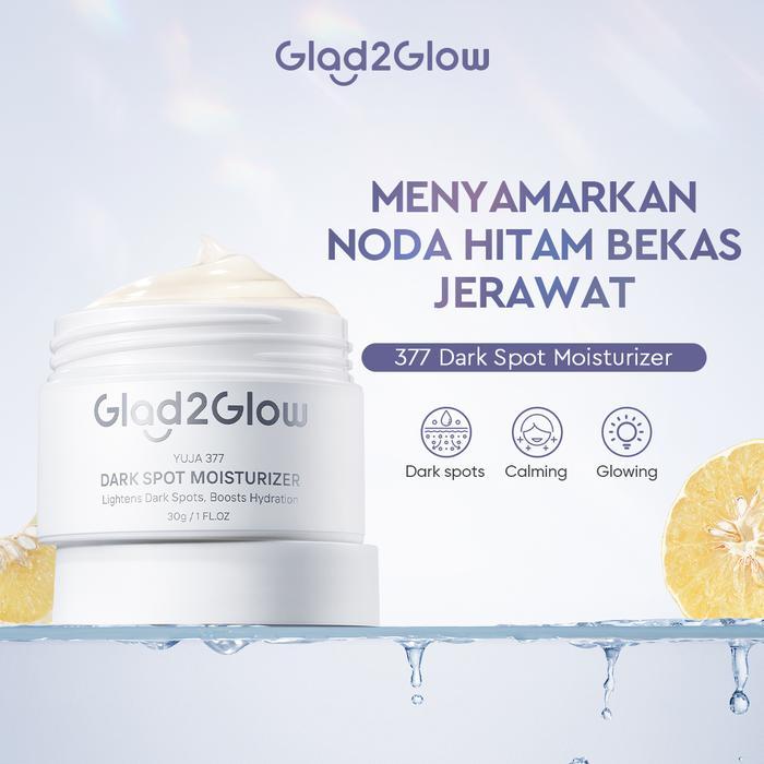 [BPOM] Glad2Glow Moisturizer Yuja Symwhite 377 Dark Spot 1/2/3 PCS Whitening Glowing G2G glowing