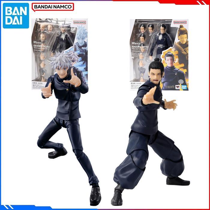 Genuine Bandai Original Jujutsu Kaisen Model Kits SHF Anime Figures Satoru Gojo/Geto Suguru Action