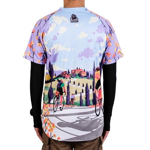 Jersey Sepeda Jersey Gowes Kaos Sepeda Pria Purma