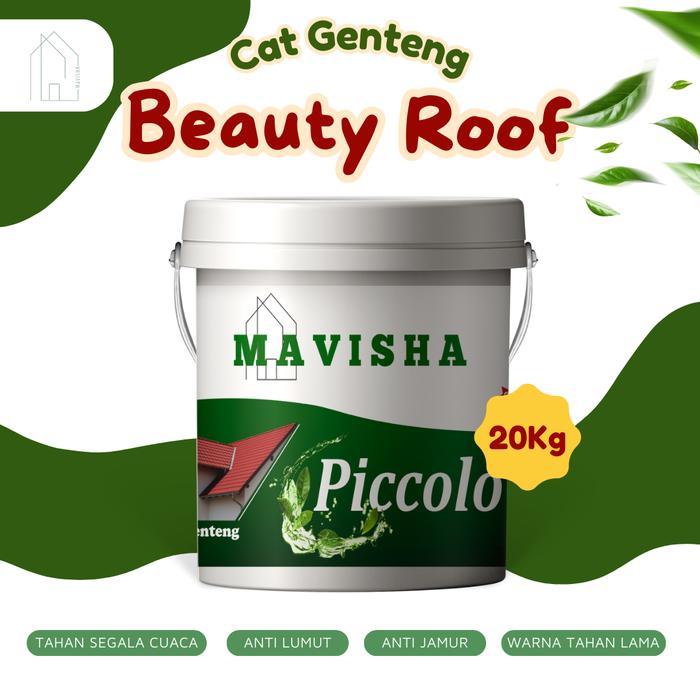 [ BEAUTY ROOF ] "Genteng Modern, Rumah Stylish" Cat Genteng Kemasan 20 Kg Anti Lumut Anti Jamur
