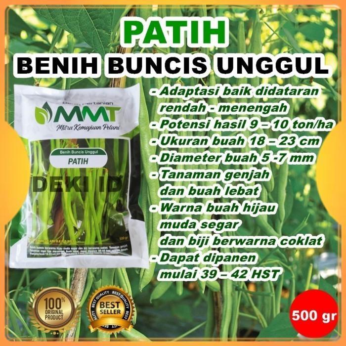 Benih Buncis Patih 500 gr Bibit Unggul Tanaman MMT