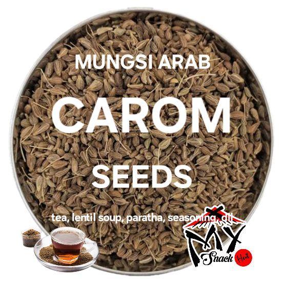 PROMO CAROM SEEDS 250GR AJWAIN BIJI MUNGSI ARAB SEED SPICE REMPAH SEASONING KARE KARI ACAR TABURAN