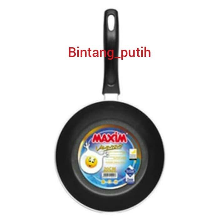 TEFLON MAXIM VALENTINO 20 CM / FRY PAN MASPION / WAJAN PENGGORENGAN
