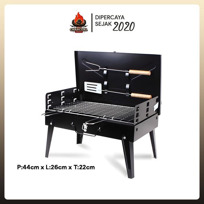 Panggangan BBQ Portable Grill Lengkap Alat Panggang Barbeque