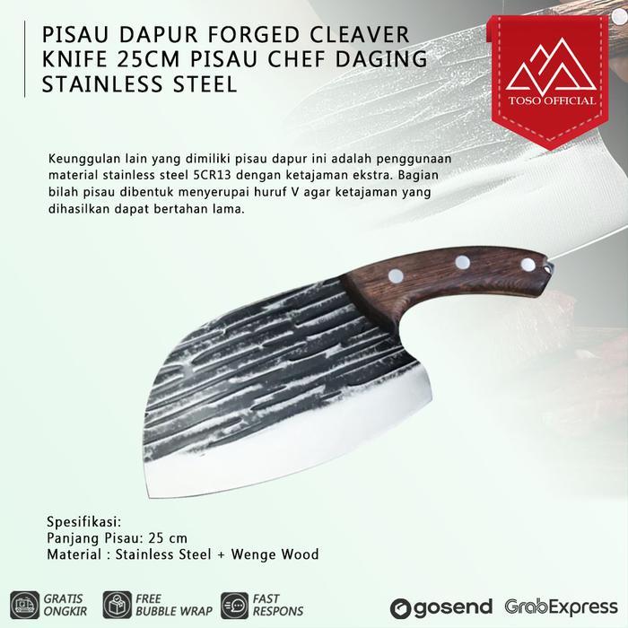 PISAU DAPUR GOLOK DAGING TULANG JAPANESE CHEF KNIFE TAJAM PISAU JEPANG