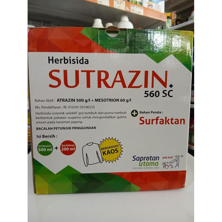 Sutrazin 500/60 SC Herbisida Selektif Tanaman Jagung