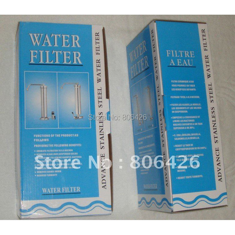 . Europe Style Tap Water Purifier+Universal Tap Faucet Connector+ 0.1Ml -