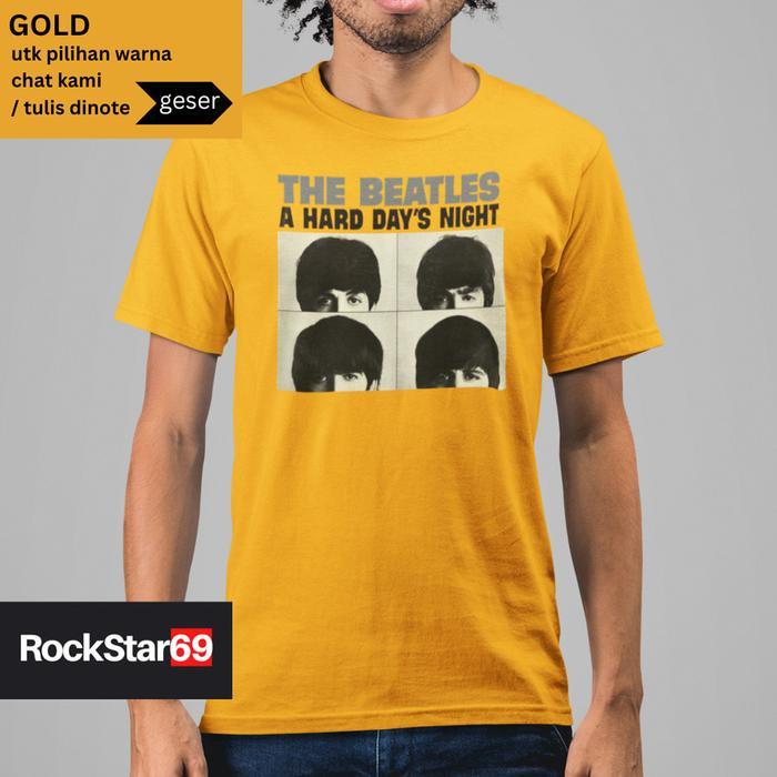 Kaos Band The Beatles 7 S - 7Xl Dewasa Big Size Jumbo Dan Kaos Anak