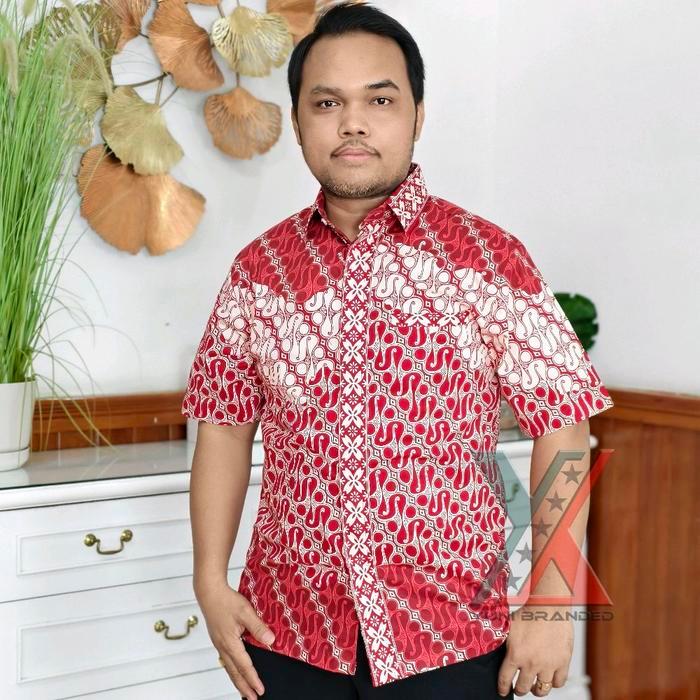 DresQuu- Ryuca - Nirmala Batik Bahan Katun Stretch Kerah Blazer Midi Casual