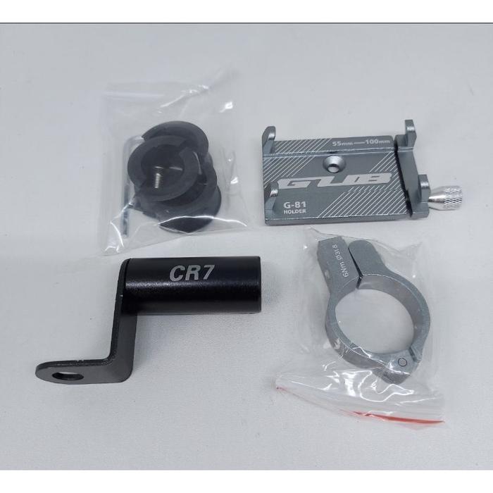 PAKET BREKET + HOLDER TEMPAT HP GPS MOTOR NMAX AEROX VARIO BEAT MIO DLL