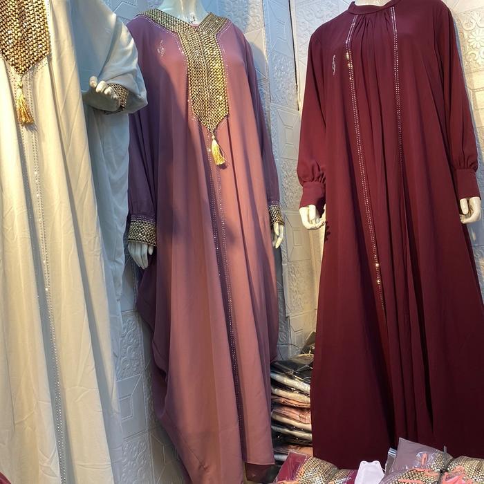Abaya Dubai Premium Raya Abaya Kaftan