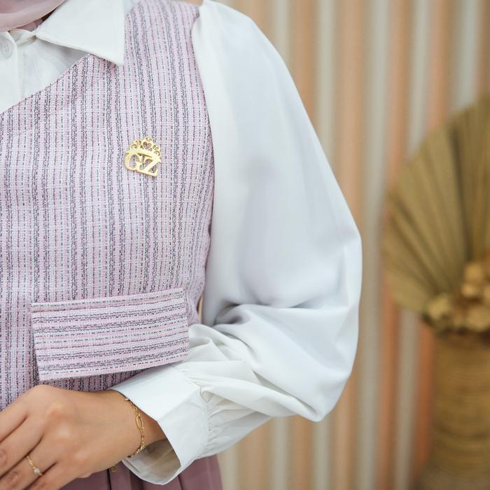 Gwenza - Danila Dress Motif - Muslim Wanita