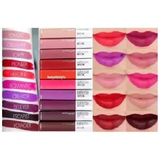 Maybelline Superstay Super Stay Matte Ink Lip Cream Color  Coffee Edition 5Ml Lipstick Gloss