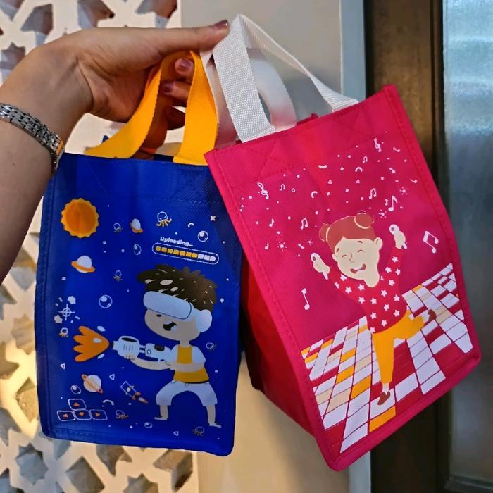 TAS BEKAL ANAK SEHAT BERMOTIF TUPPERWARE ORIGINAL