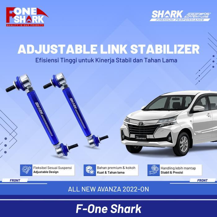 F-One Shark FOS Front Sway Bar Link Stabilizer Link Stabil Adjustable ADJ All NewAvanza2022-ON