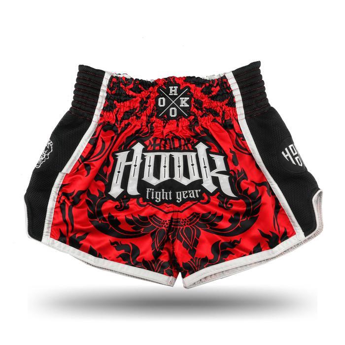 SALE Celana Muaythai Hook, Celana Kickboxing, Celana Pendek Muaythai Termurah