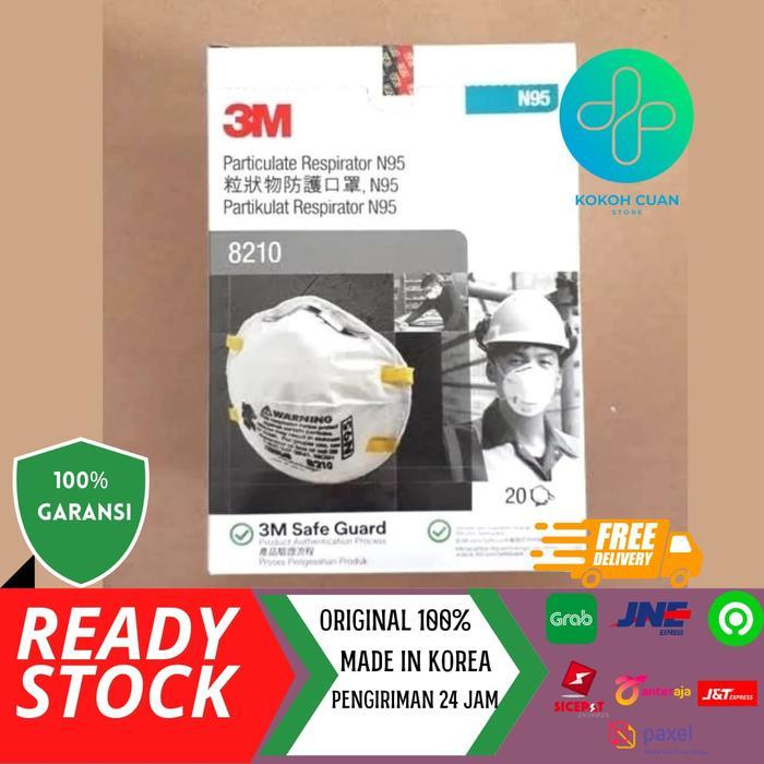 Masker 3M 8210 N95 isi 20 Box