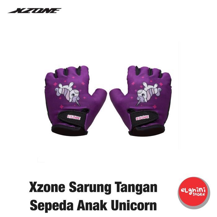 Sarung Tangan Sepeda Anak perempuan unicrn -Xzone