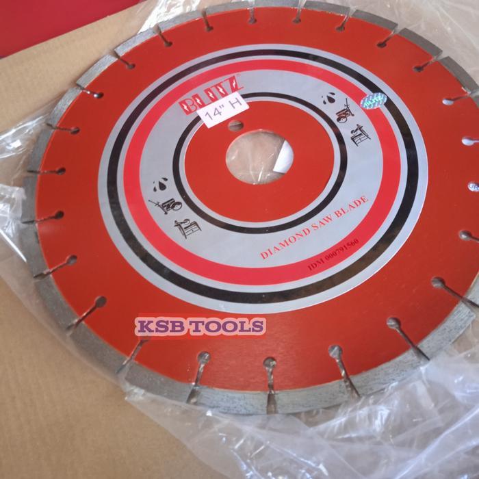 Pisau potong beton Blitz 20 inch pisau potong aspal