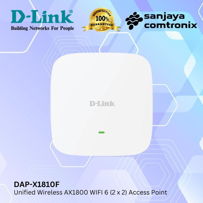 D-Link Dap-X1810F Wifi 6 Ax1800 Indoor Access Point