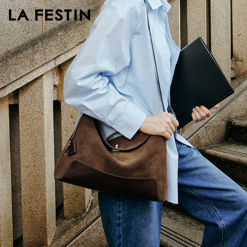 LA FESTIN Original Tote Bags for Women Popular Shoulder Crossbody Bag Large Capacity Handbag Casual