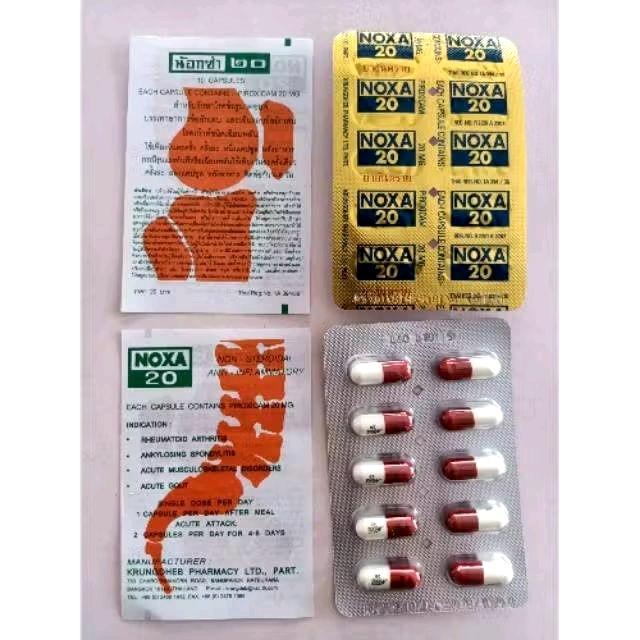 Ready Noxa-20 Kapsul Rematik Sakit Tulang 1 Strip Isi 10 Kapsul