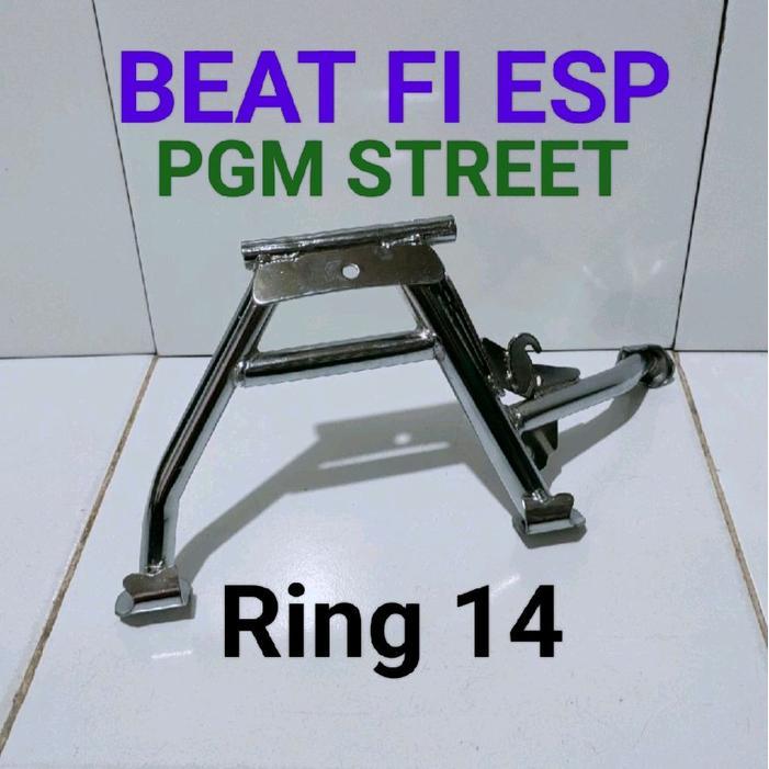 STANDAR TENGAH / STANDAR 2 CHROME BEAT FI ESP PGM STREET RING 14 DISKON