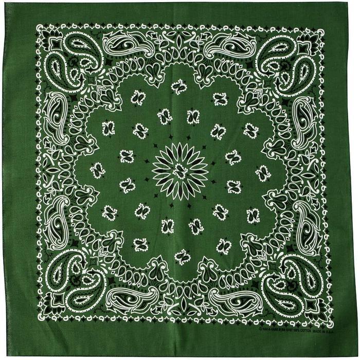 Premium Bandana Paisley Vintage Hav-A-Hank (55 X 55 Cm) Made In Usa Original