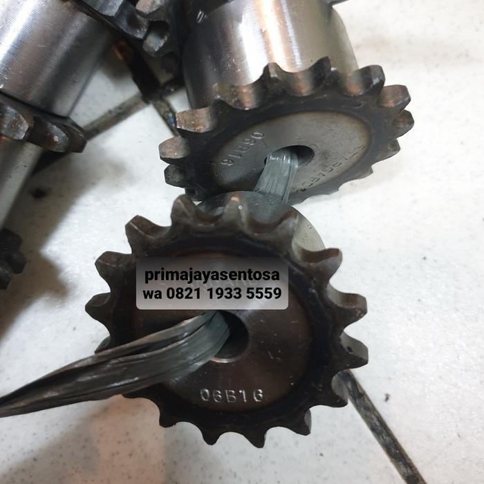 Gear Sprocket 06B - 16T Single Roller Chain Gigi 16 *