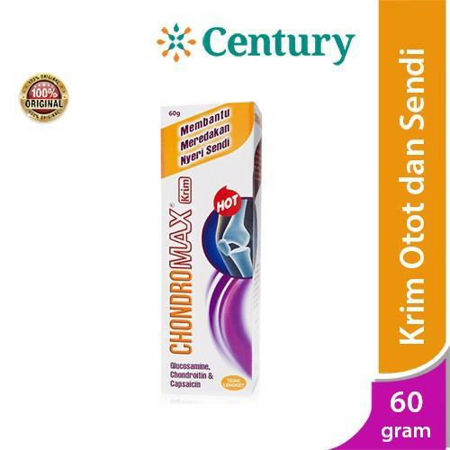 CHONDROMAX KRIM HOT 60 GR / KRIM OTOT / GLUCOSAMIN CREAM