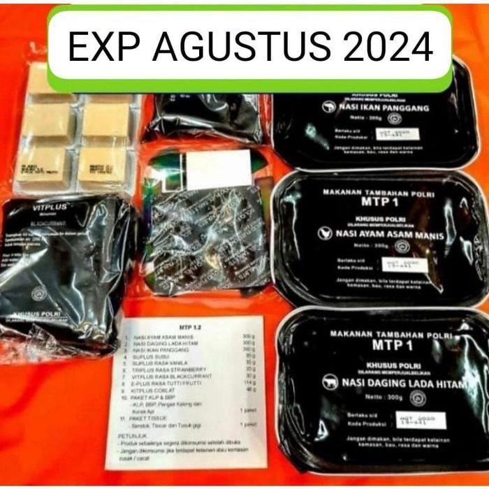 Ready Promo Ransum Mtp 1 Polri / Makanan Tambahan // Makanan Siap